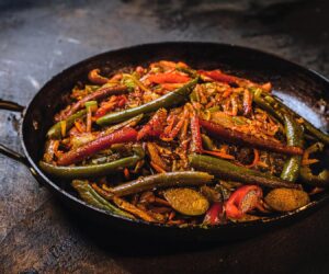 Stir fry vegetable jalfrezi