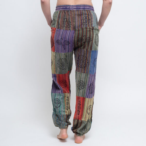 Patchwork Harem Trouser (Purple) - Image 5