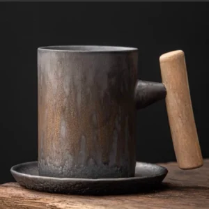 Ceramic Metallic Glaze Mug